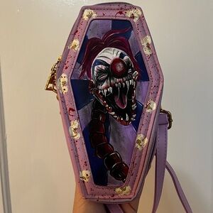 A Latte Paint Killer Klowns From Outer Space Coffin Purse